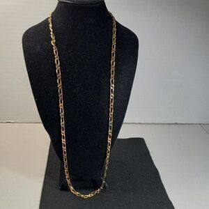 Vintage Monet Gold tone Chain Necklace